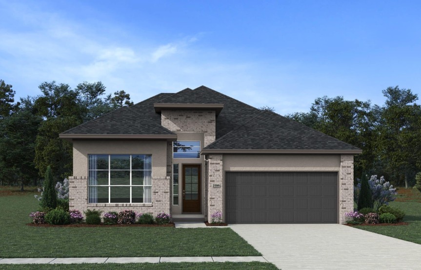 Chesmar 50 Hampton Elev. C1 Stucco Wbrick