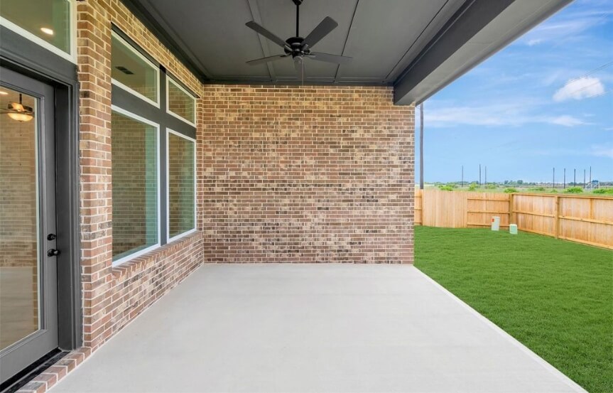 David Weekley 45 6331 Haltwhistle Ln Patio