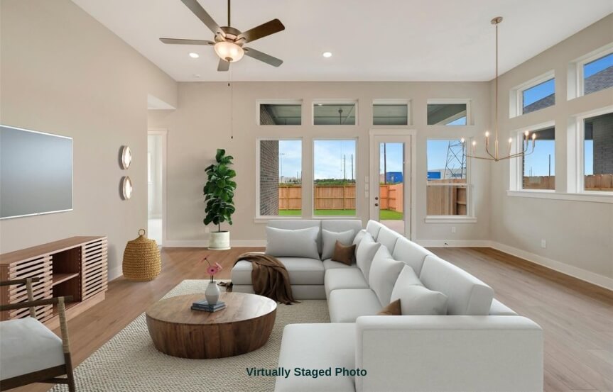 David Weekley 45 6331 Haltwhistle Ln Living Room